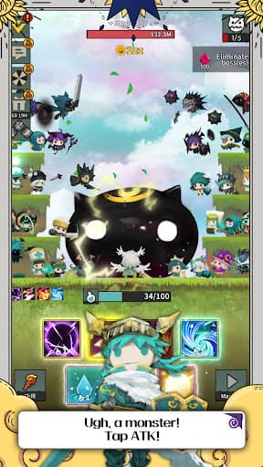 Tap Dragon: Little Knight Luna screenshot 20 - screenshot
