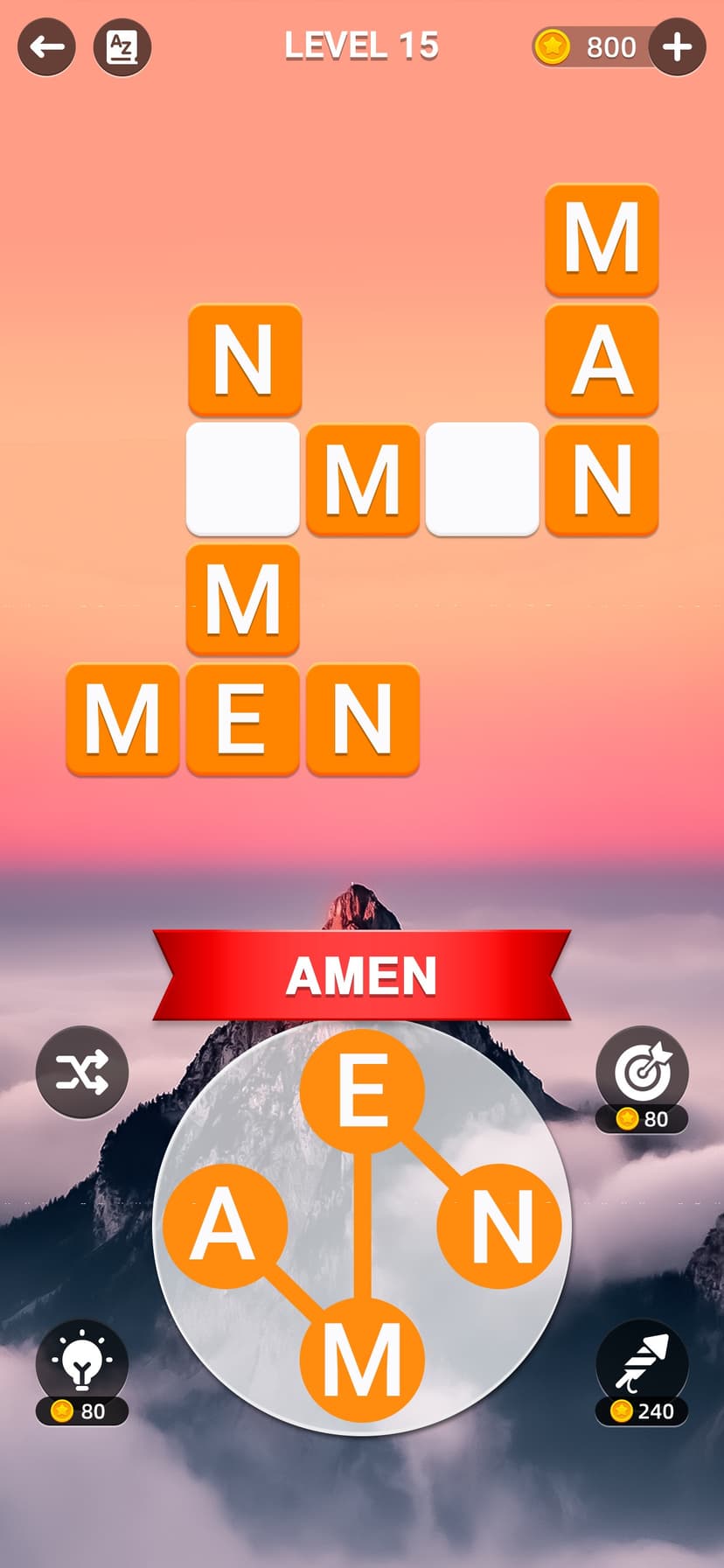 Holyscapes - Bible Word Game screenshot 2 - screenshot