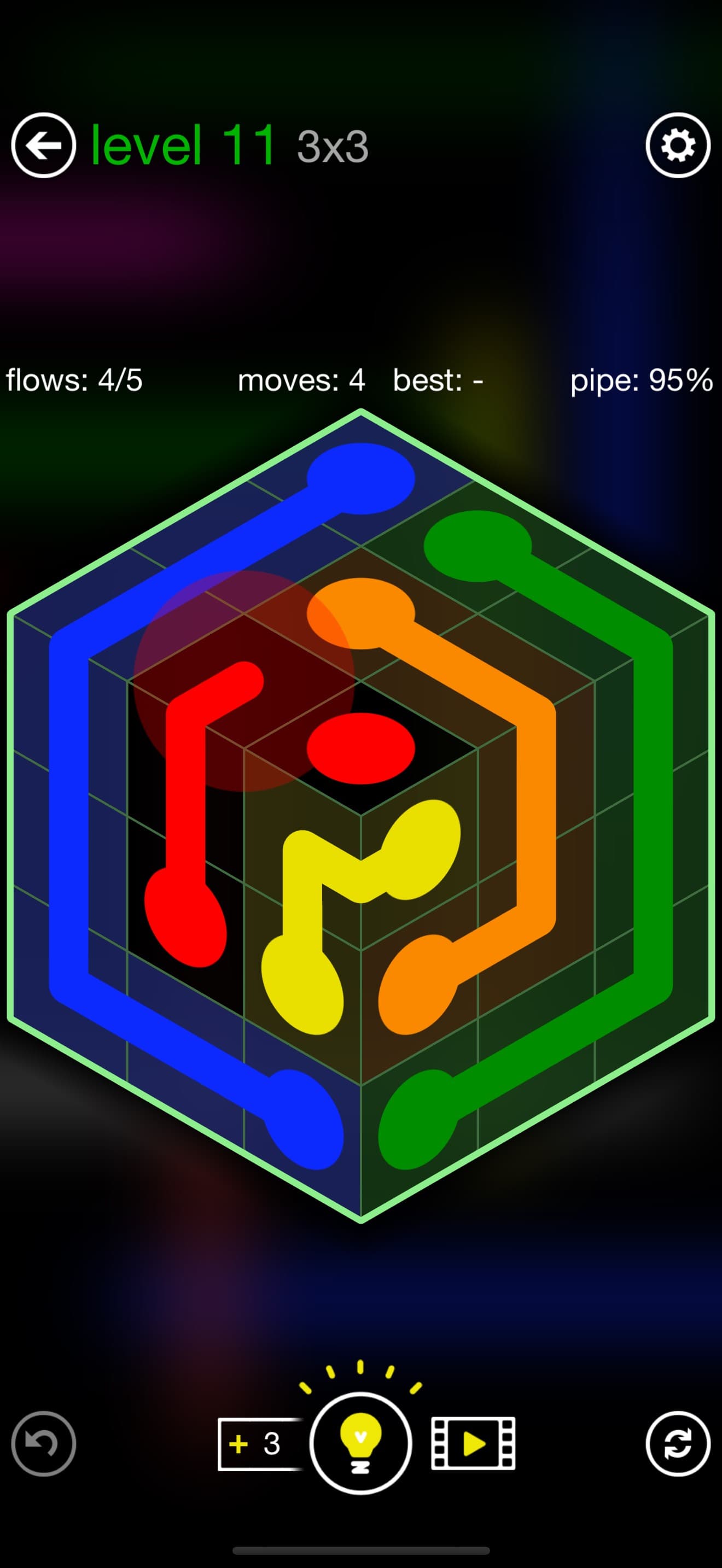 Flow Free: Shapes screenshot 1 - screenshot