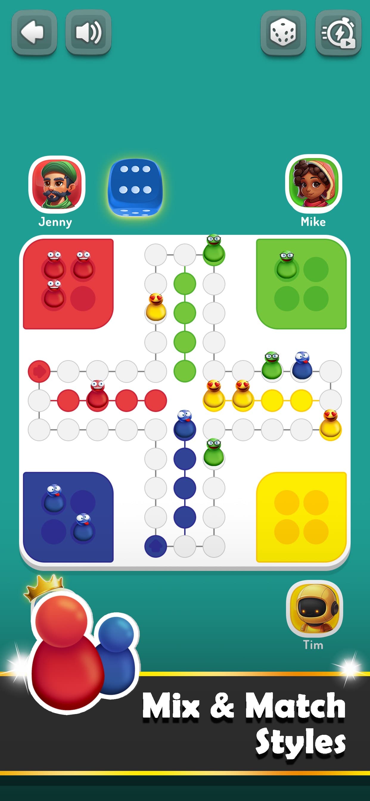 Ludo Trouble — Dice Board Race screenshot 4 - screenshot