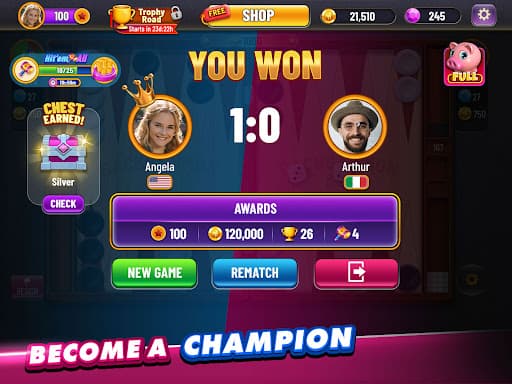 Backgammon Plus - Board Game screenshot 14 - screenshot