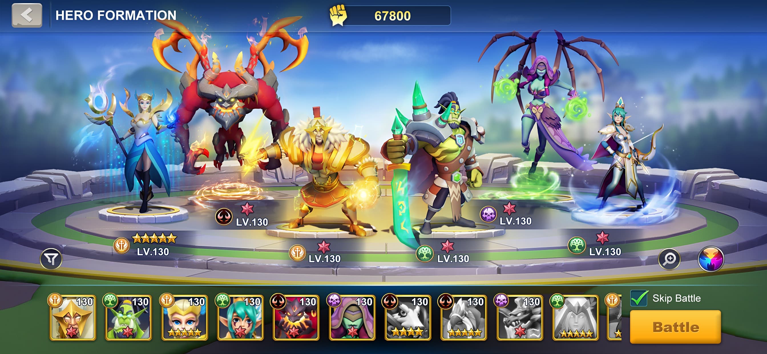 Idle War: Legendary Heroes screenshot 2 - screenshot