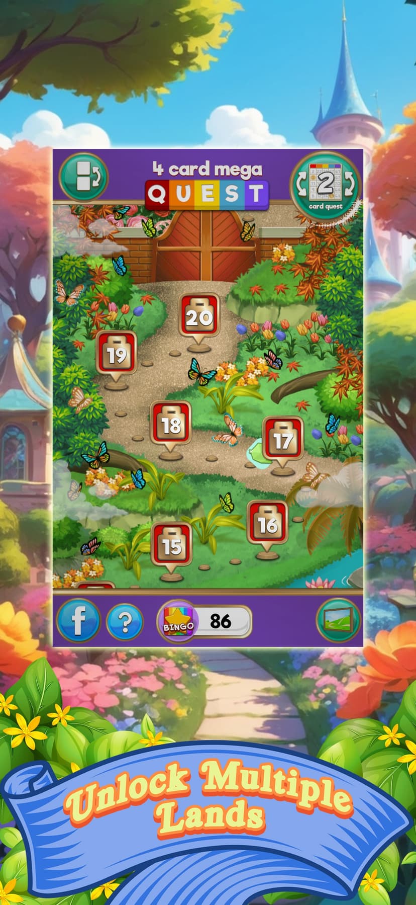 Bingo game Quest Summer Garden screenshot 5 - screenshot
