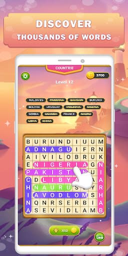 Word Search Game: Offline screenshot 4 - screenshot