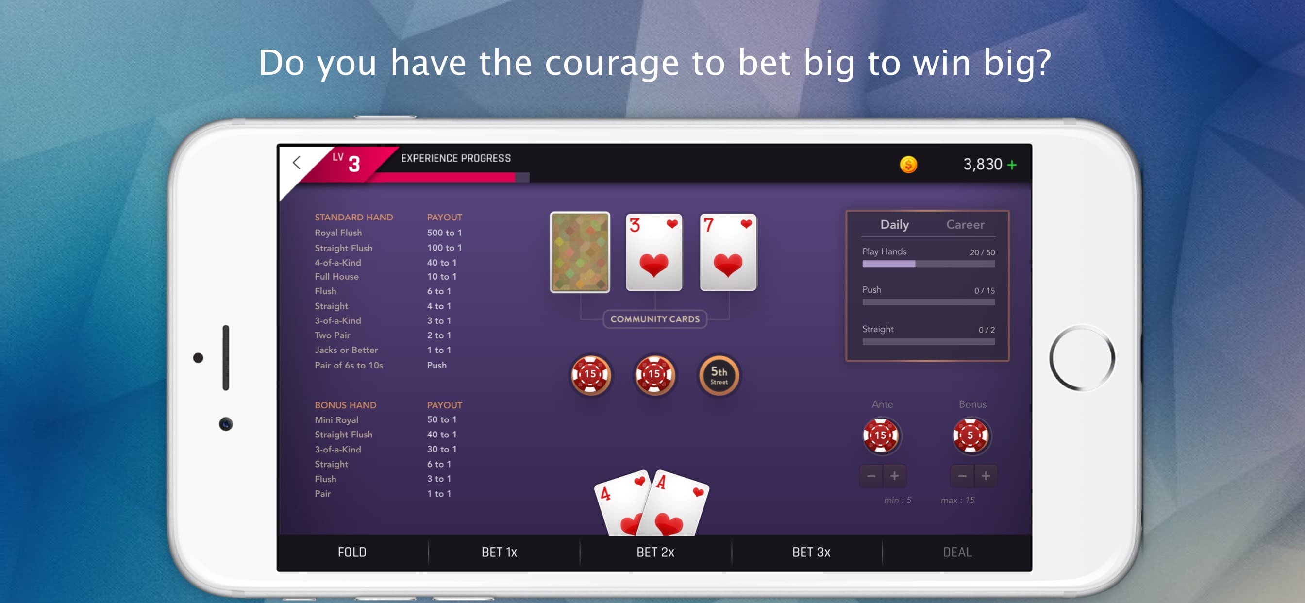 Mississippi Stud - Casino Game screenshot 3 - screenshot