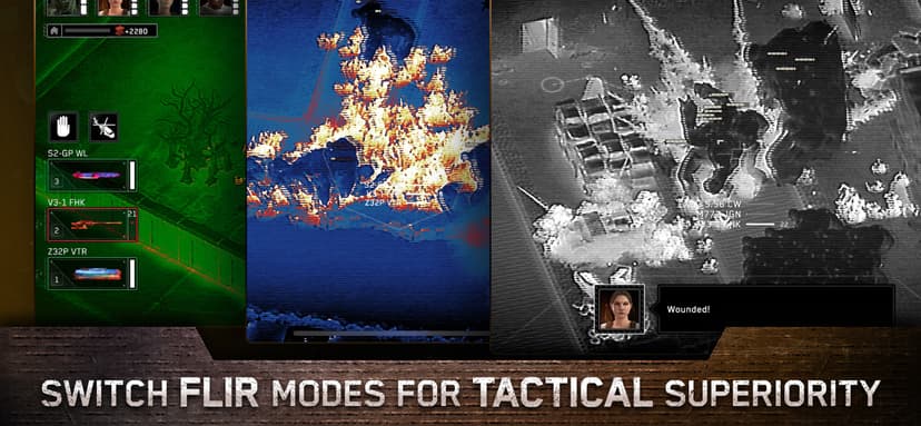 Zombie Gunship Survival: AC130 screenshot 3 - screenshot
