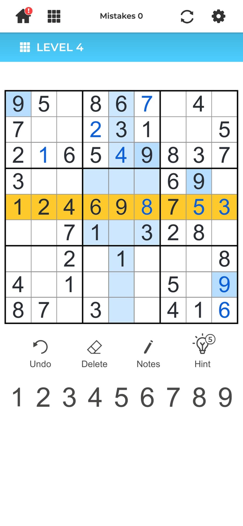Sudoku Offline - Offline Games screenshot 1 - screenshot