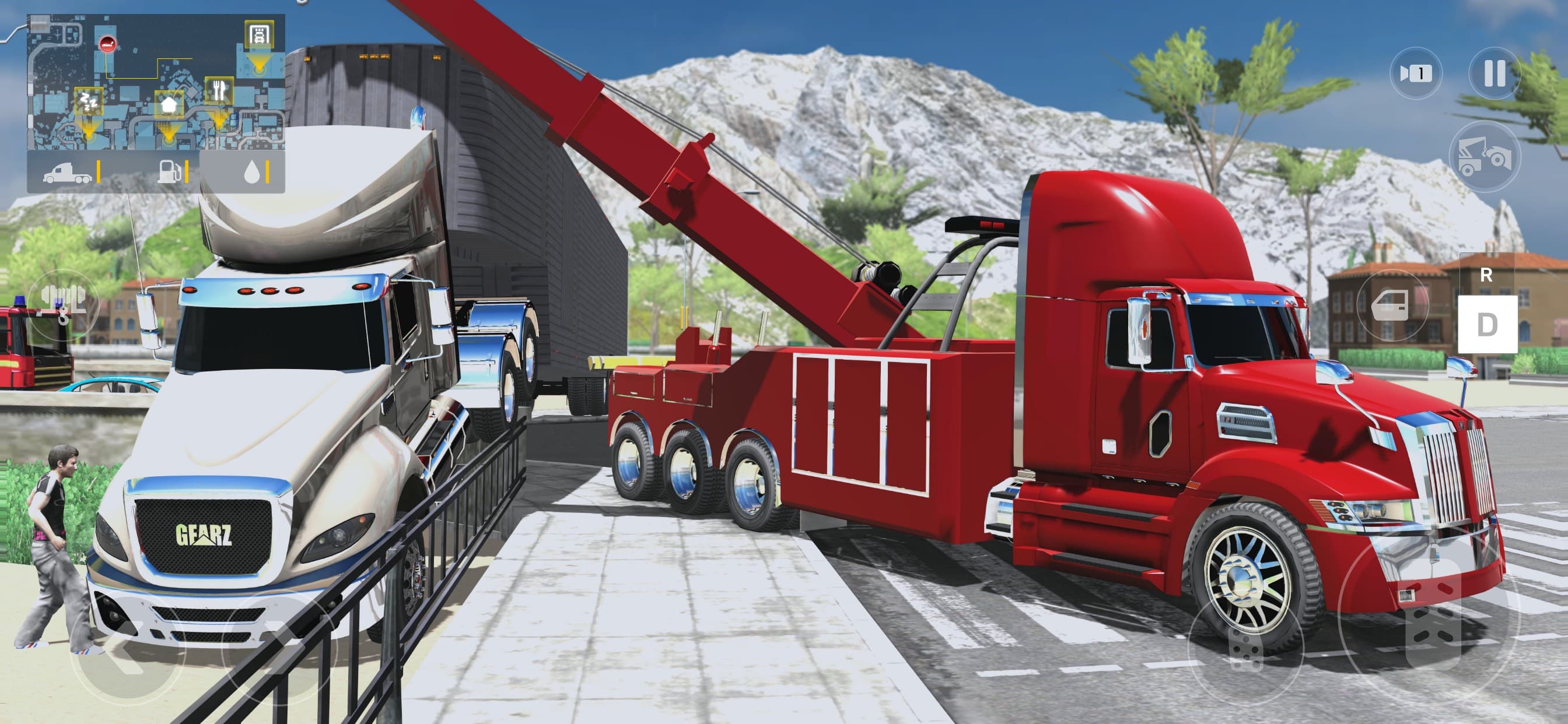 Truck Simulator Games TOW USA screenshot 3 - screenshot