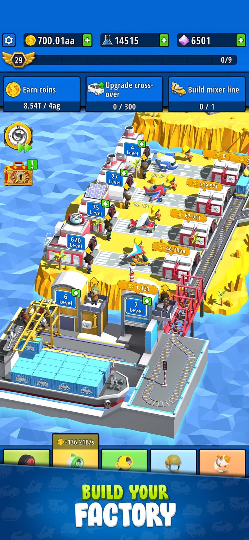 Idle Inventor - Factory Tycoon screenshot 1 - screenshot