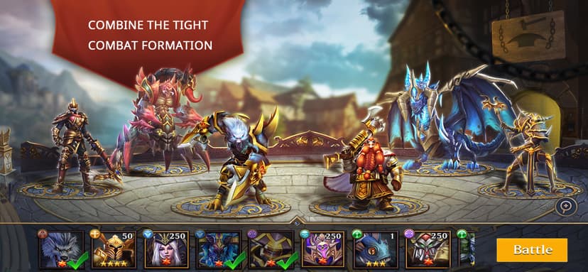 Trials of Heroes: Idle RPG screenshot 5 - screenshot