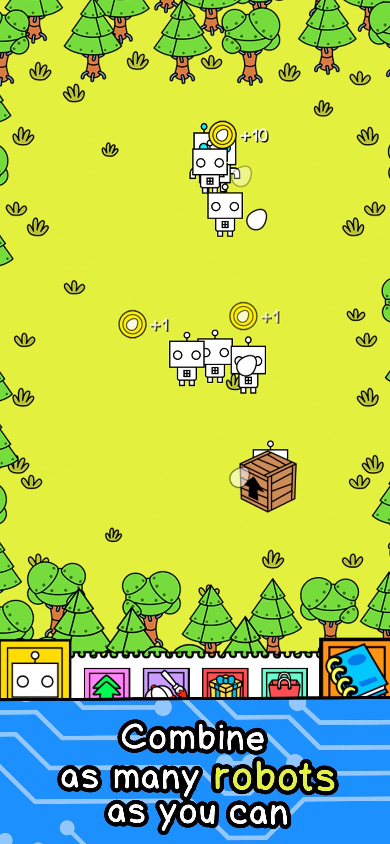 Robot Evolution: Machine Merge screenshot 1 - screenshot