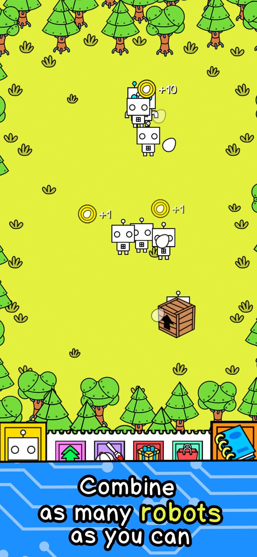 Robot Evolution: Machine Merge screenshot 1 - screenshot