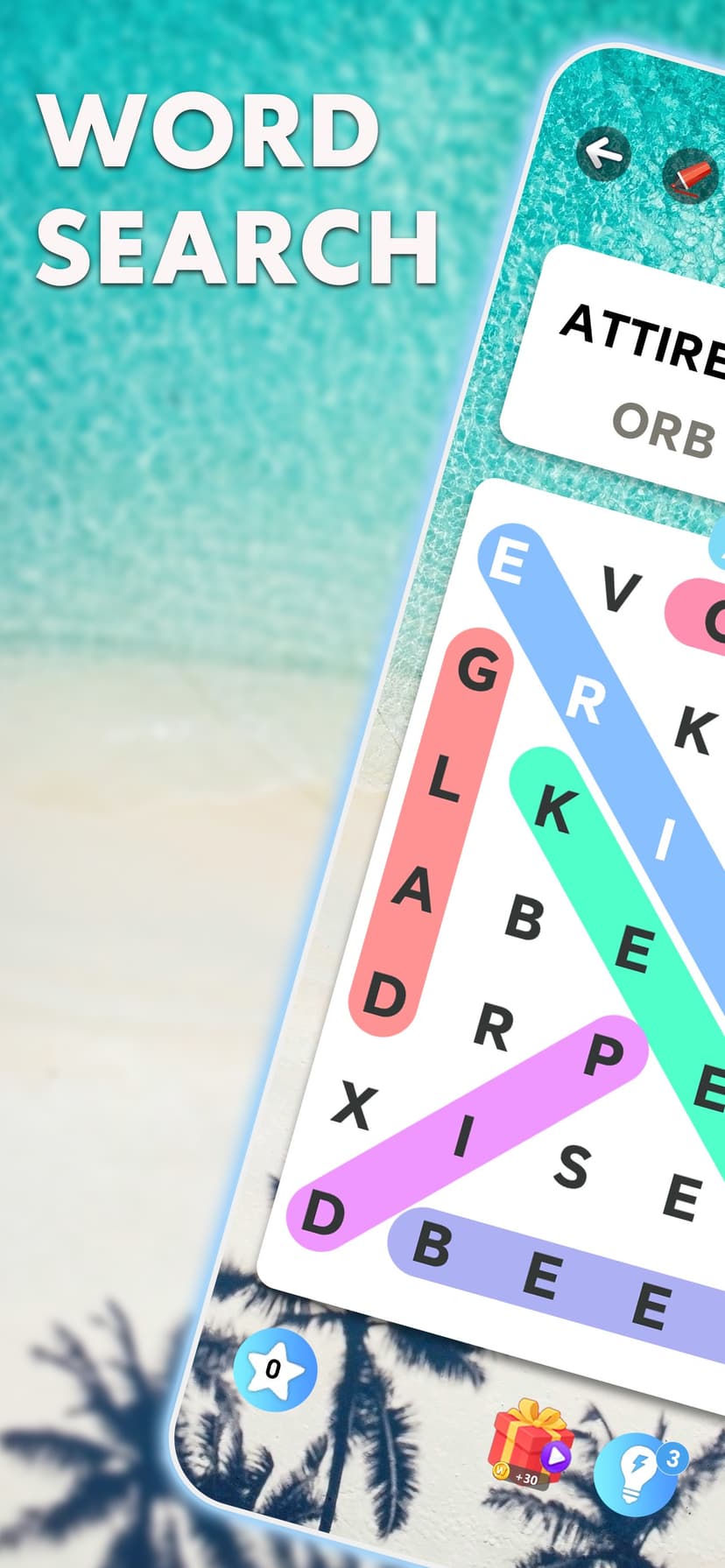 Otium Word Search: Fun Game screenshot 1 - screenshot