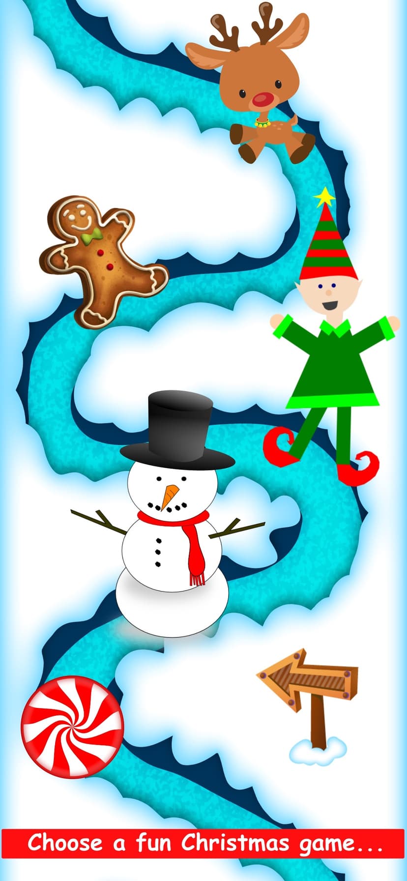 Christmas Train Snowman Games screenshot 2 - screenshot