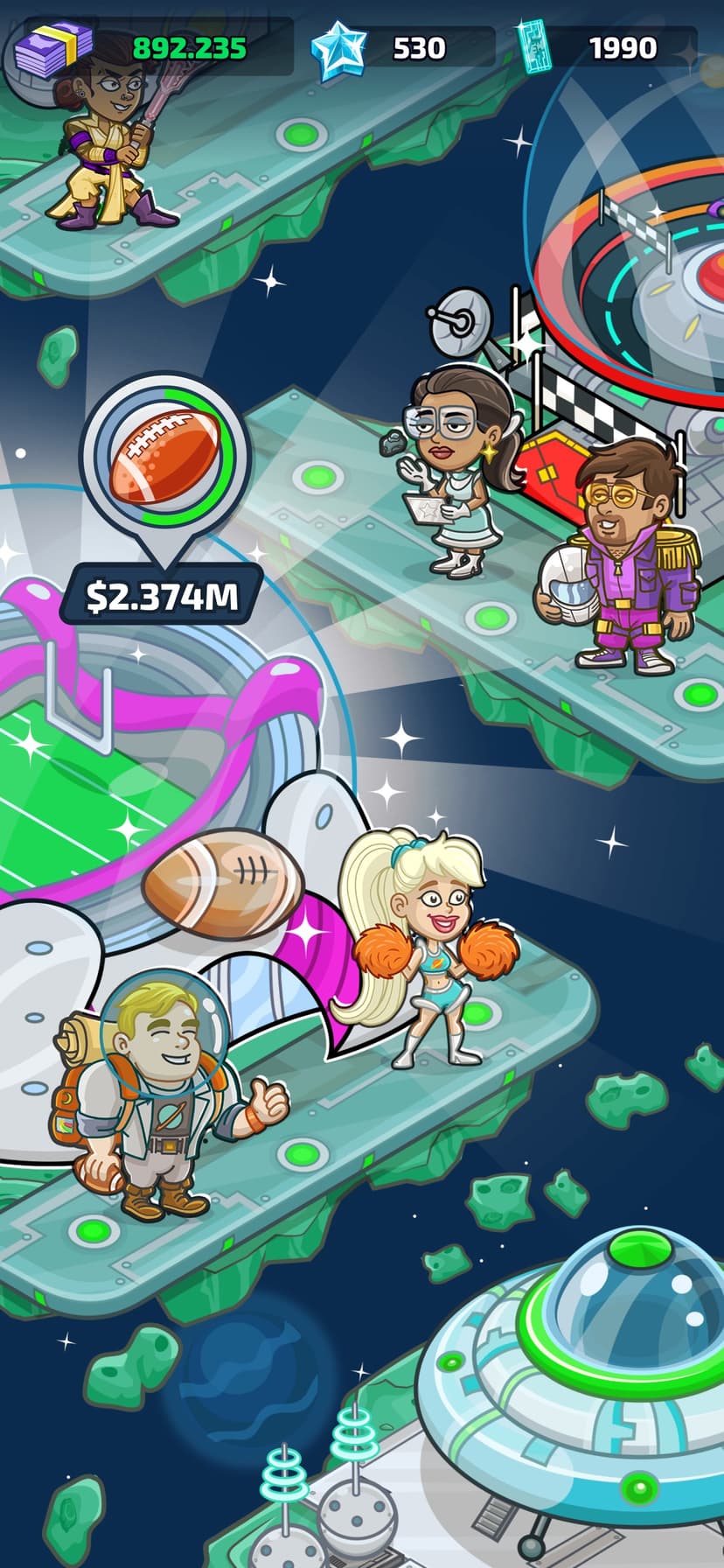 Idle Sports Stadium Tycoon screenshot 6 - screenshot
