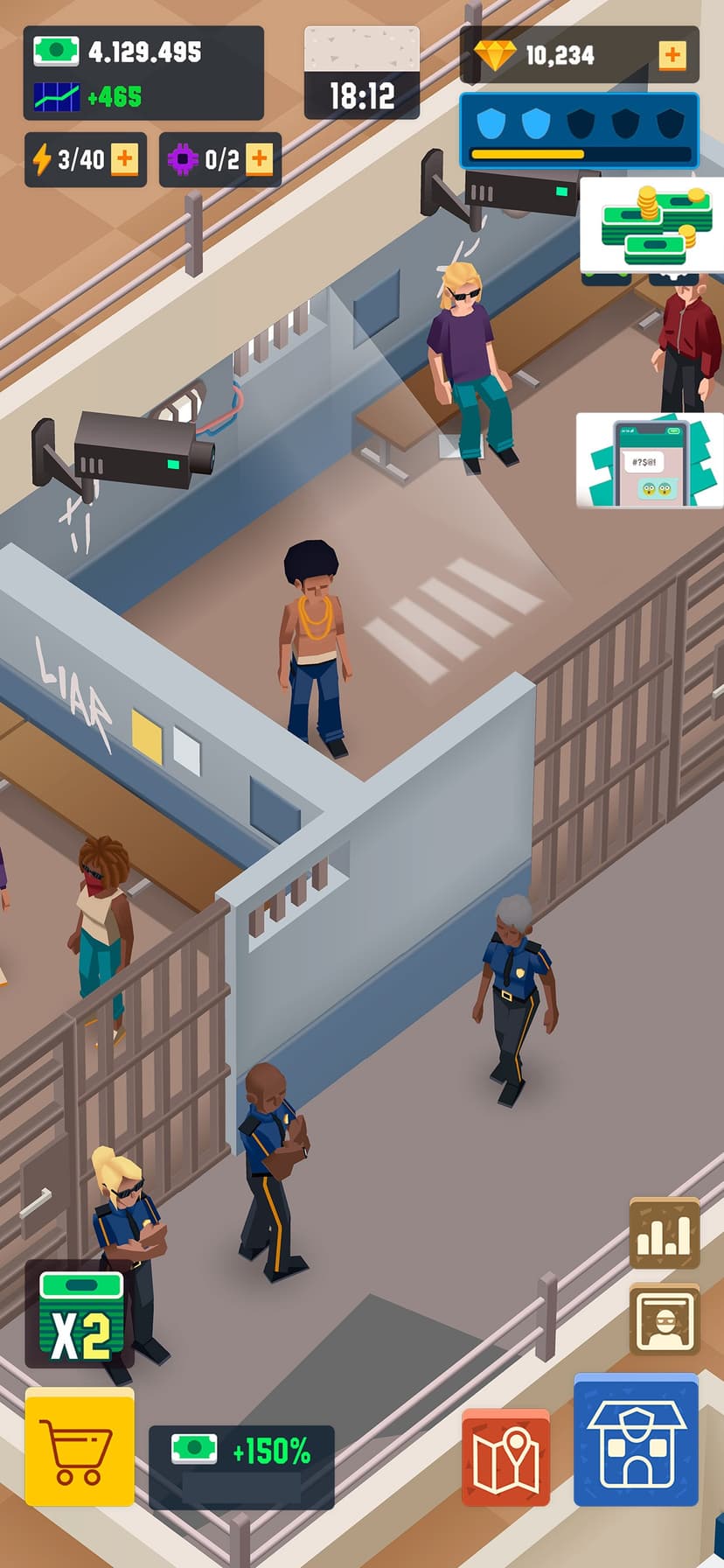 Idle Police Tycoon - Cops Game screenshot 6 - screenshot
