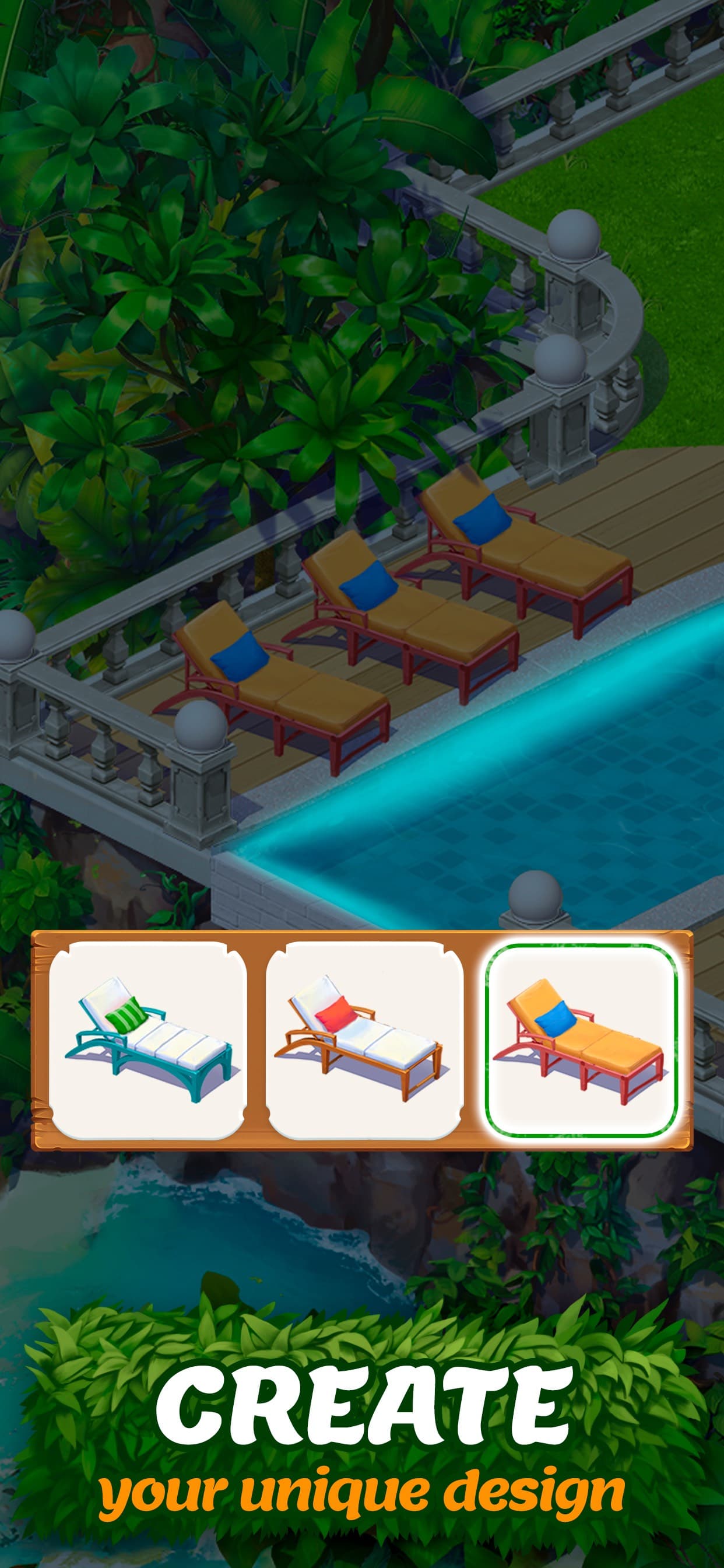 Tropical Forest: Match 3D Game screenshot 2 - screenshot