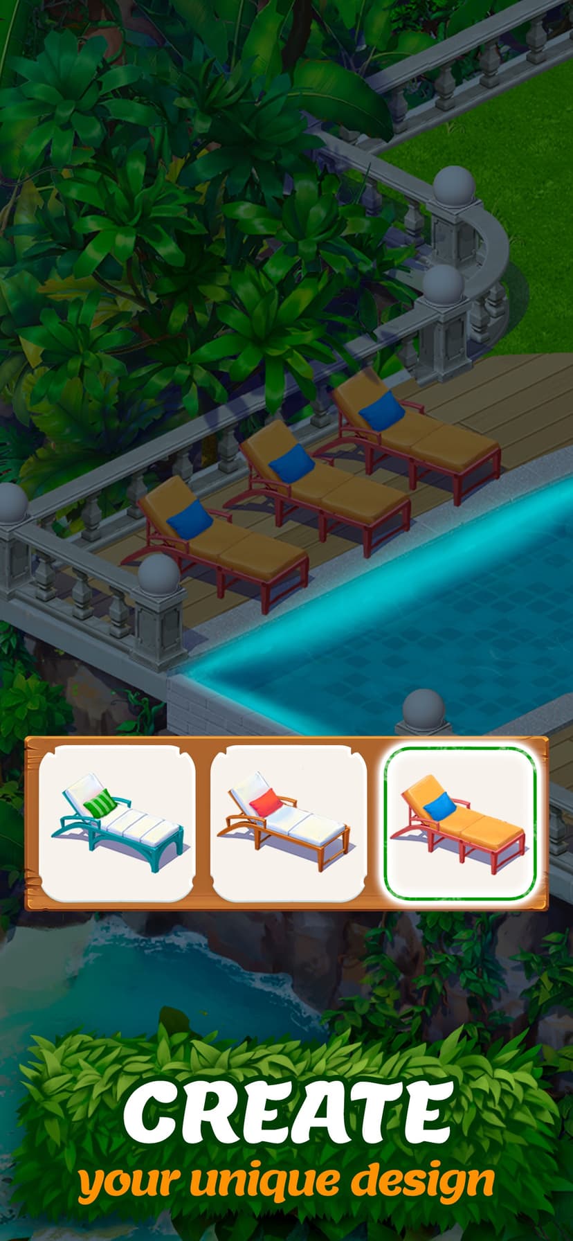 Tropical Forest: Match 3D Game screenshot 2 - screenshot