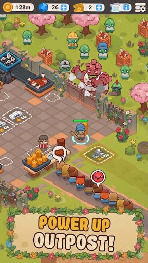 Idle Outpost: Upgrade Games screenshot 4 - screenshot