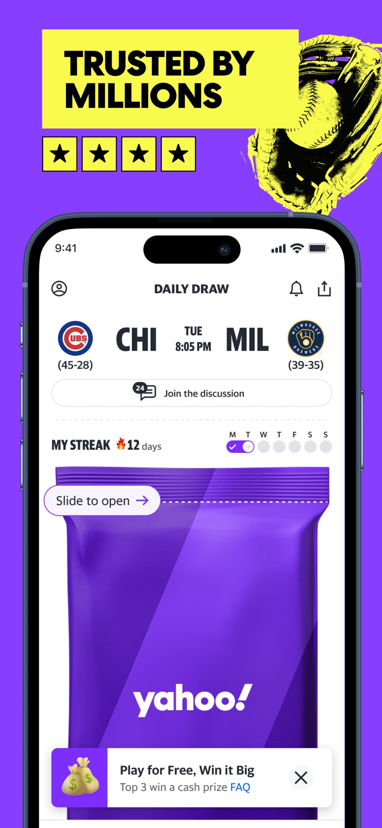 Yahoo Fantasy Sports: NBA, MLB screenshot 3 - screenshot