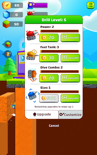 Ground Digger: Lava Hole Drill screenshot 11 - screenshot