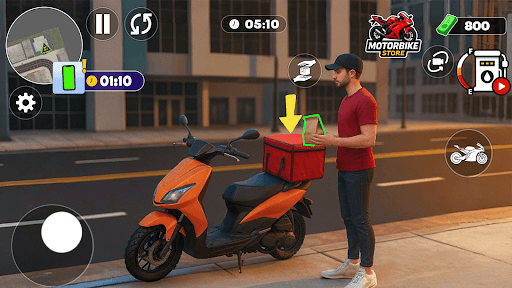 Rider Food Delivery Simulator screenshot 3 - screenshot