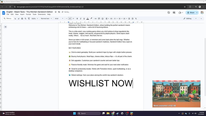 Null - screenshot