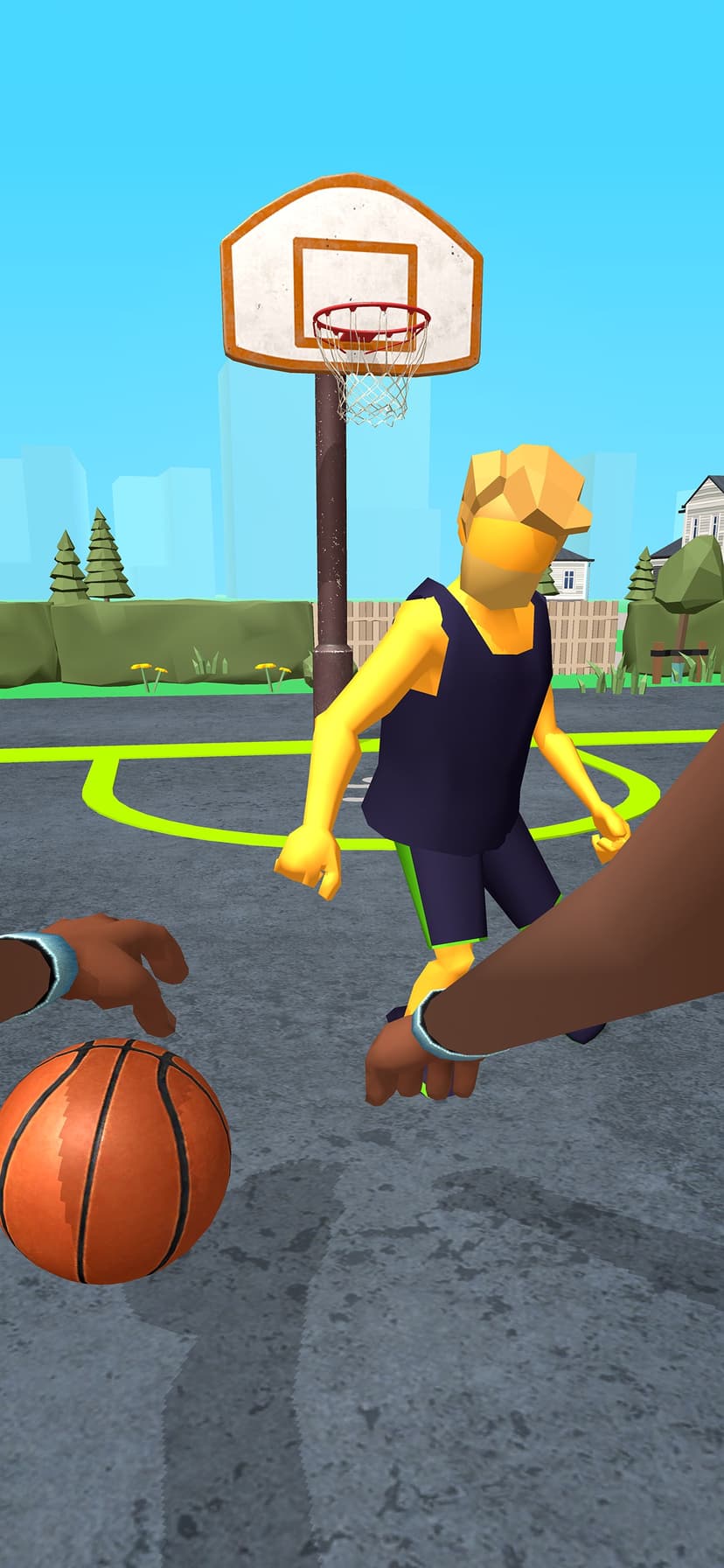 Dribble Hoops screenshot 1 - screenshot