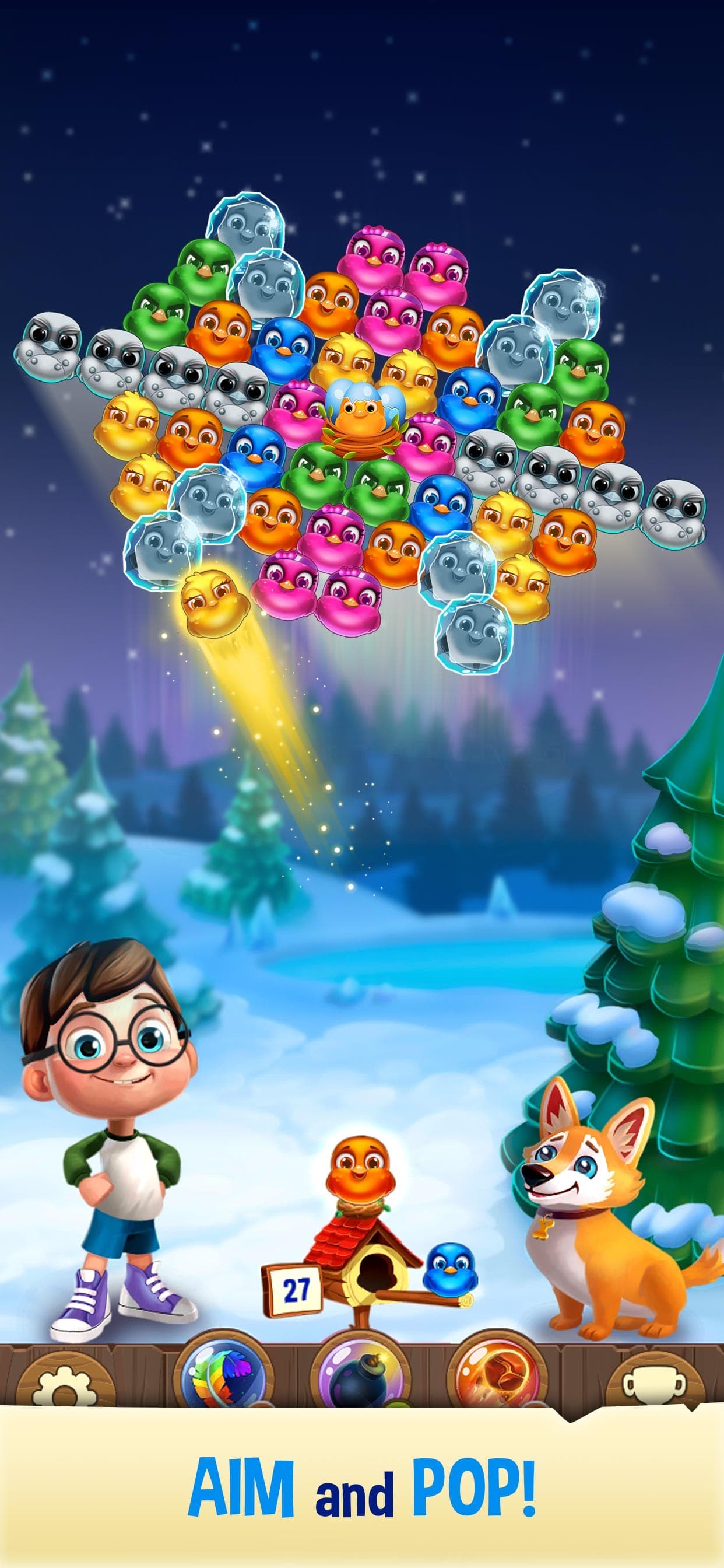 Bubble Birds V - Shooter screenshot 2 - screenshot