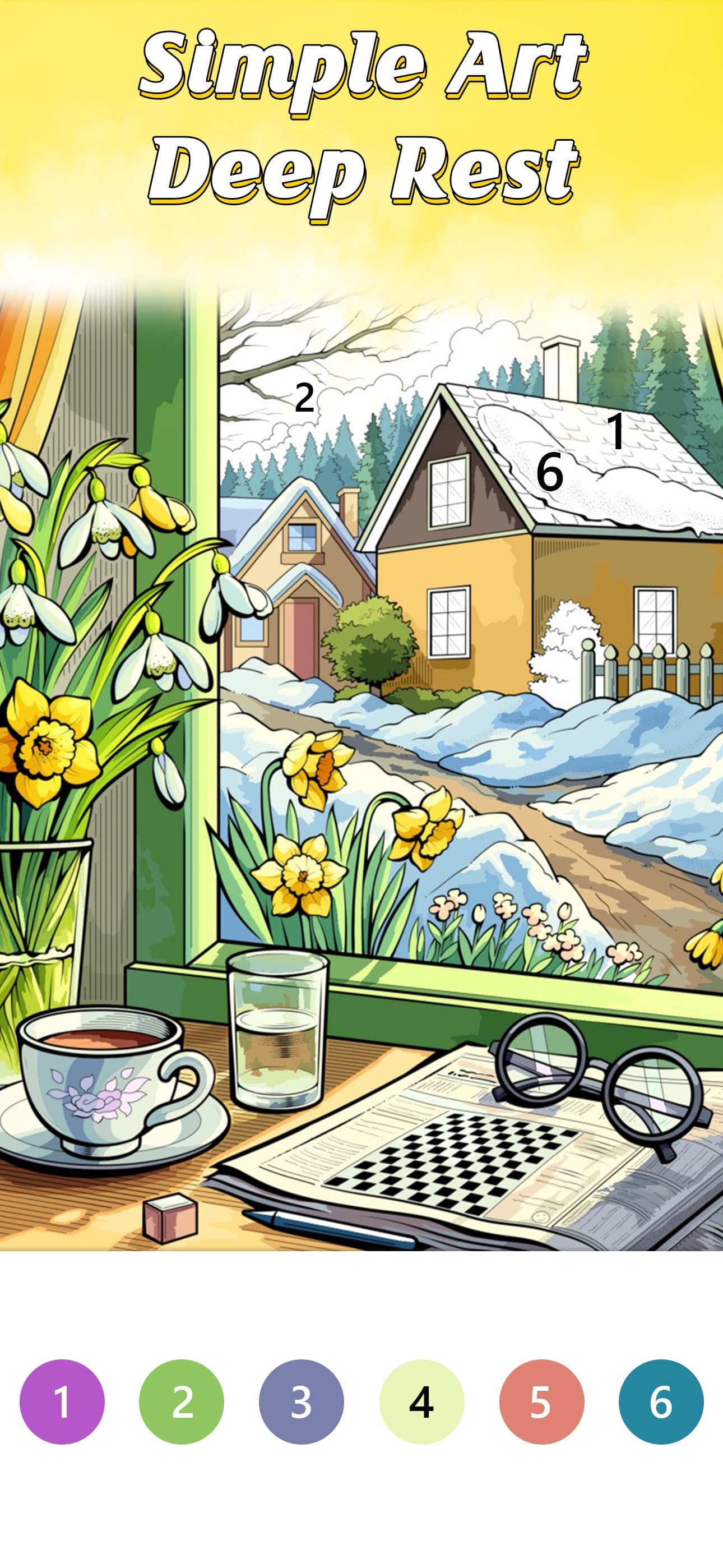 Slow Living Coloring Book screenshot 1 - screenshot