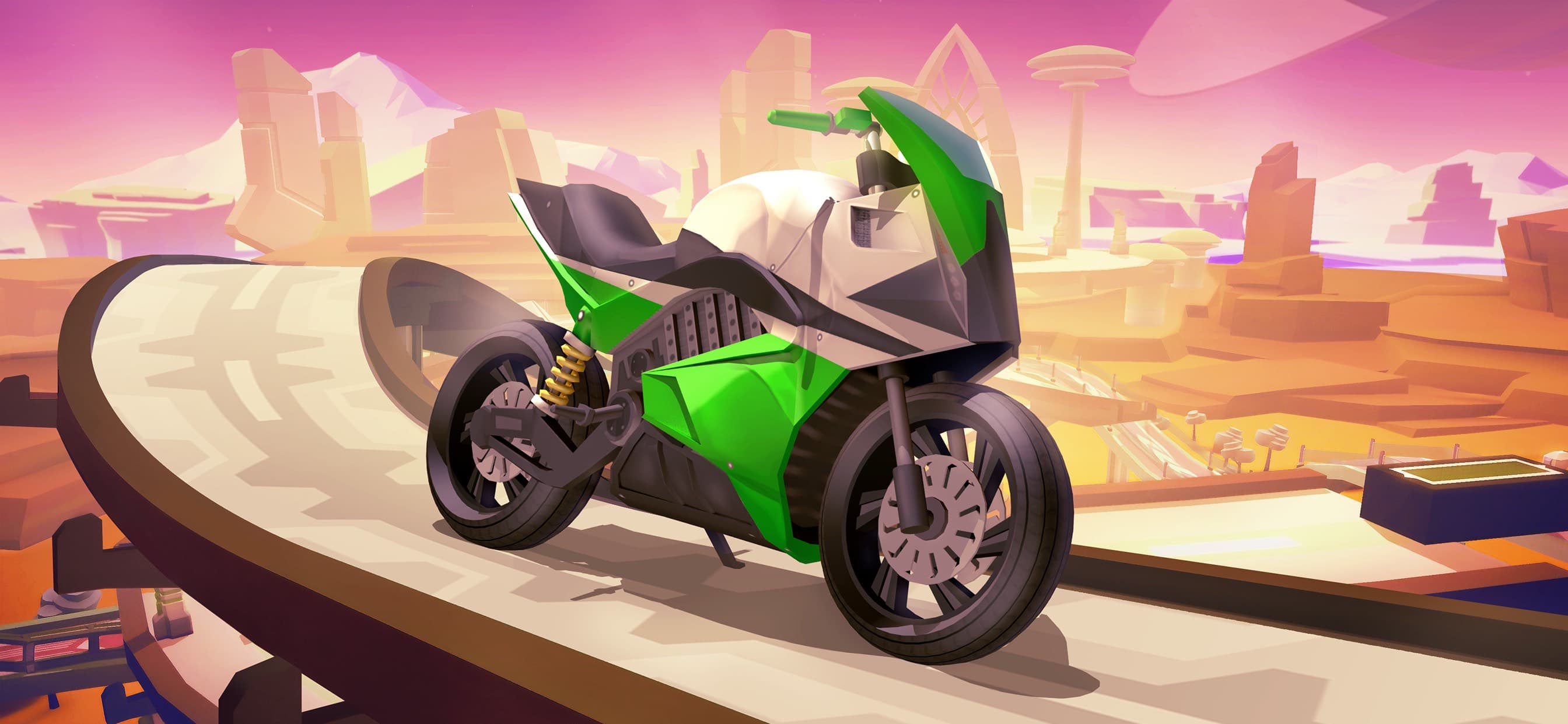 Gravity Rider Zero screenshot 1 - screenshot