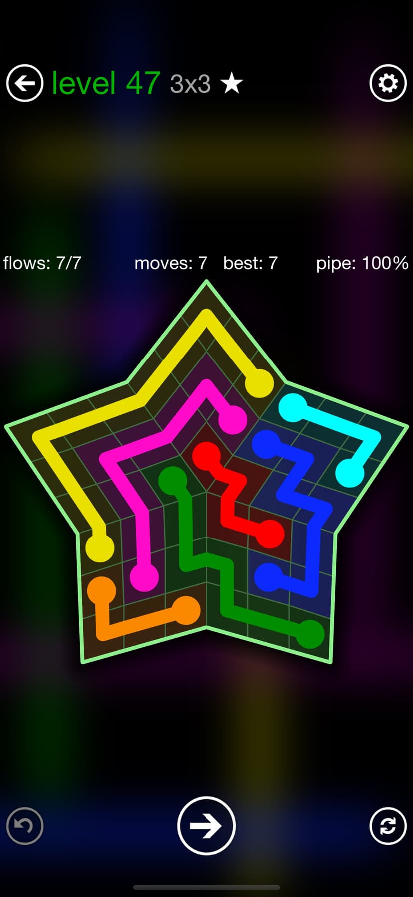 Flow Free: Shapes screenshot 5 - screenshot