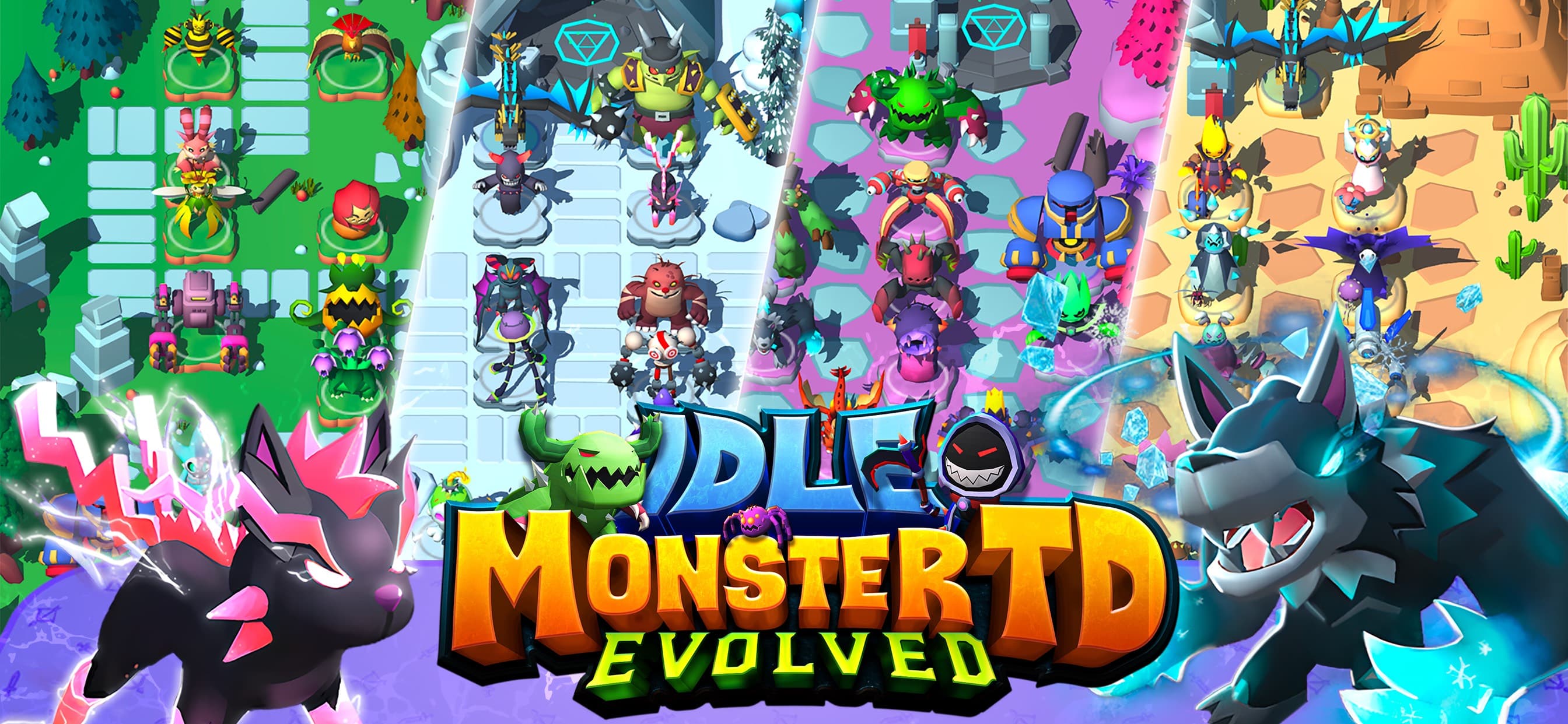 Idle Monster TD: Tower Defense screenshot 1 - screenshot