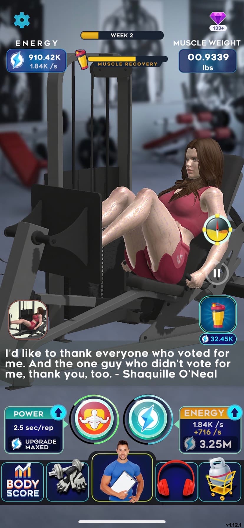 Idle Workout ! screenshot 5 - screenshot
