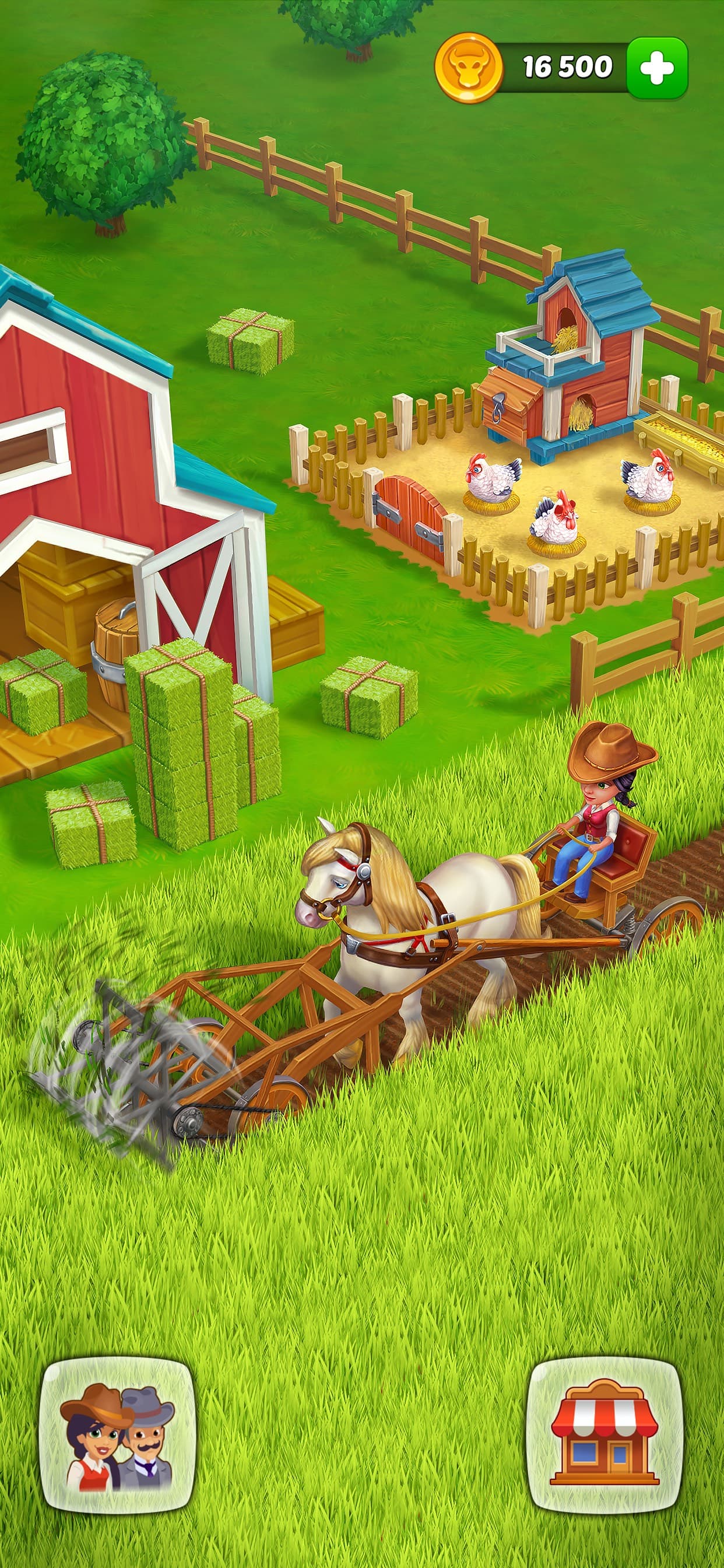 Wild West: Farm Town Building screenshot 4 - screenshot