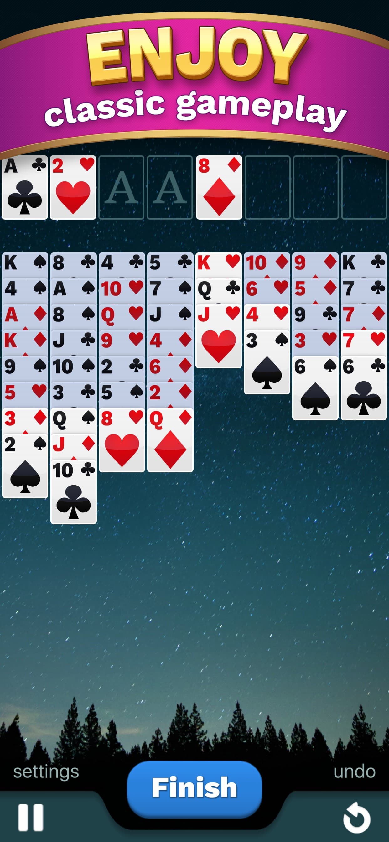 Freecell Solitaire Cube screenshot 3 - screenshot
