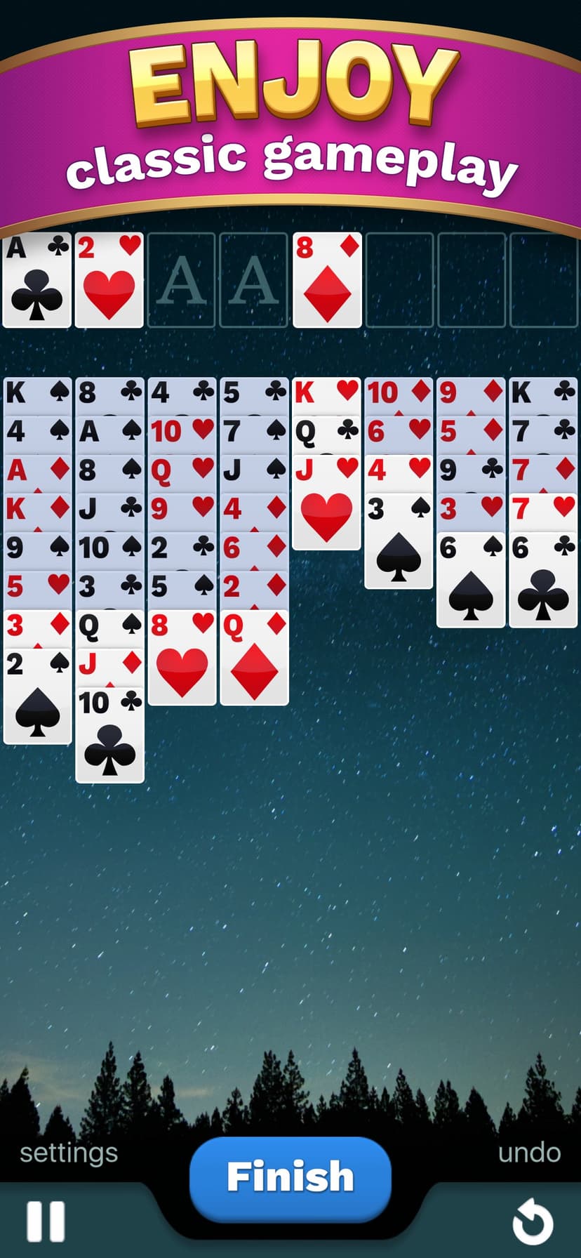 Freecell Solitaire Cube screenshot 3 - screenshot