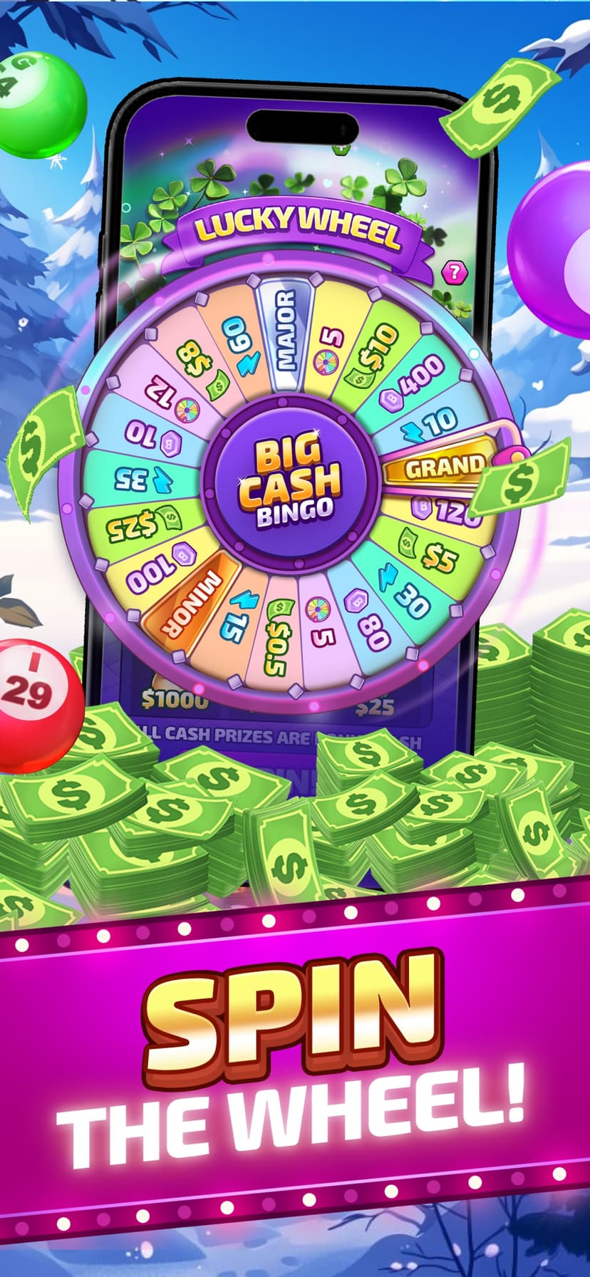 Big Cash Bingo™:Win Real Money screenshot 1 - screenshot