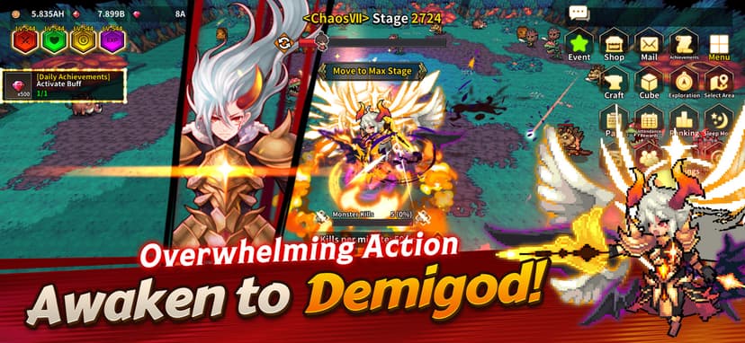 Demigod Idle: Rise of a legend screenshot 3 - screenshot