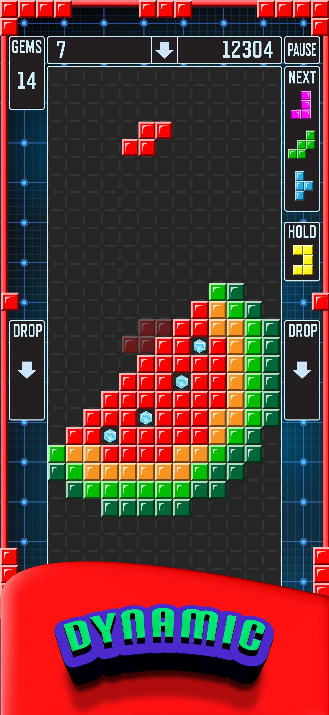 Pentix Nova - Falling Blocks screenshot 4 - screenshot