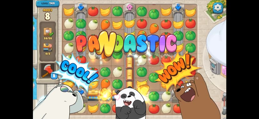 We Bare Bears Match3 Repairs screenshot 5 - screenshot
