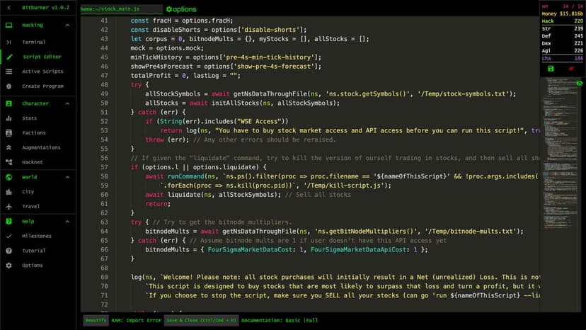 Null - screenshot