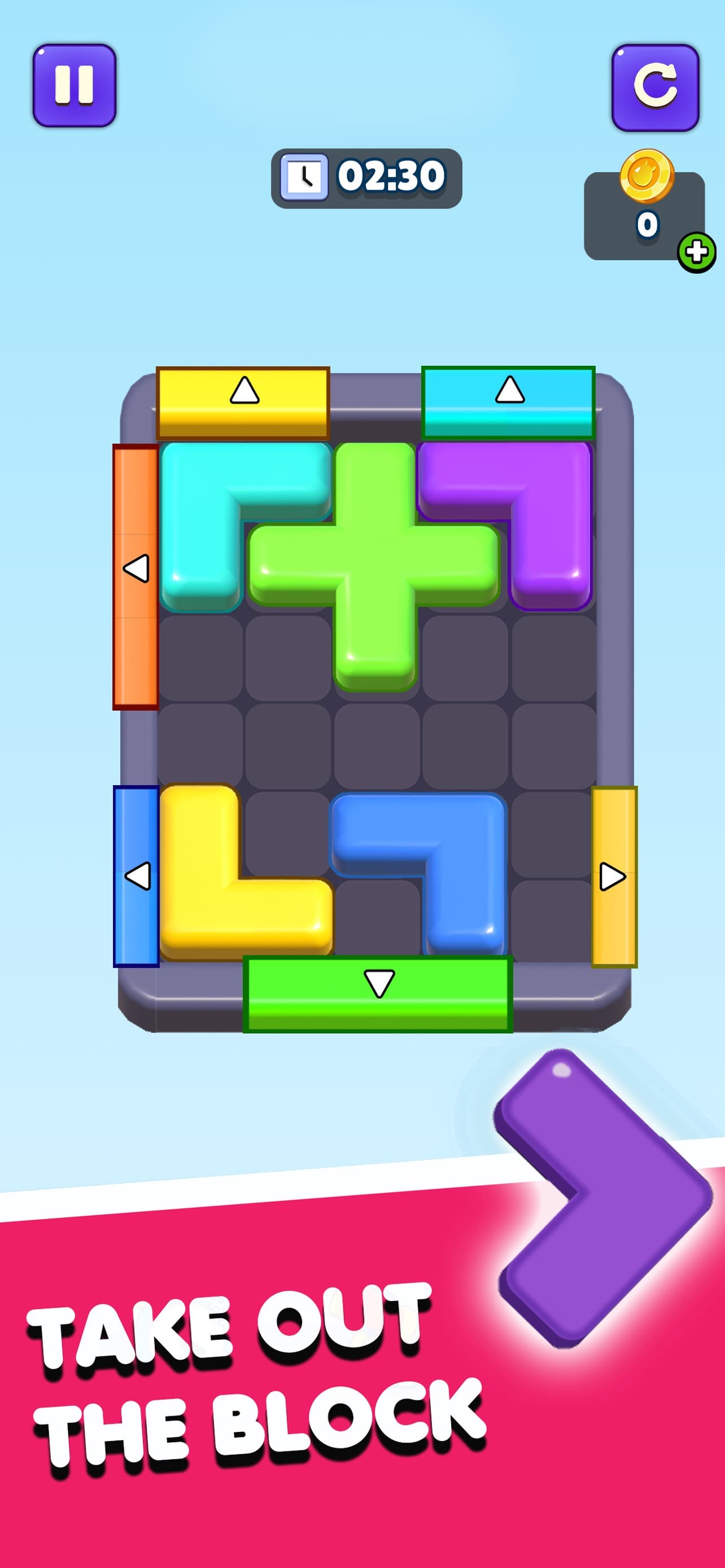 Color Master Block Escape screenshot 3 - screenshot