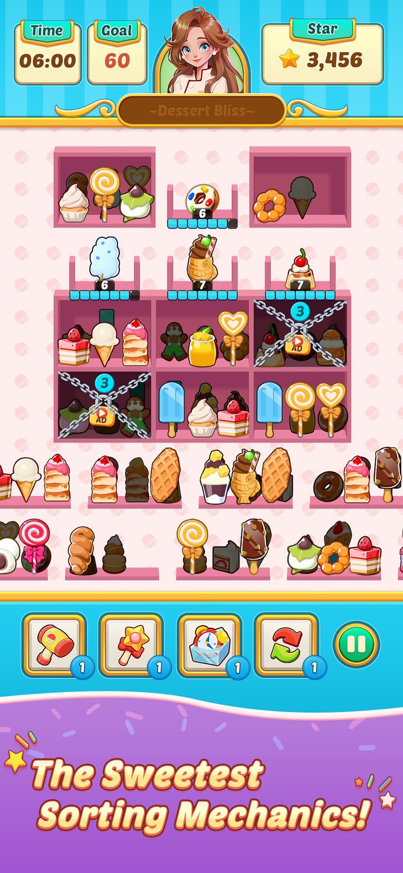 Dessert Bliss: Sorting Puzzle screenshot 6 - screenshot