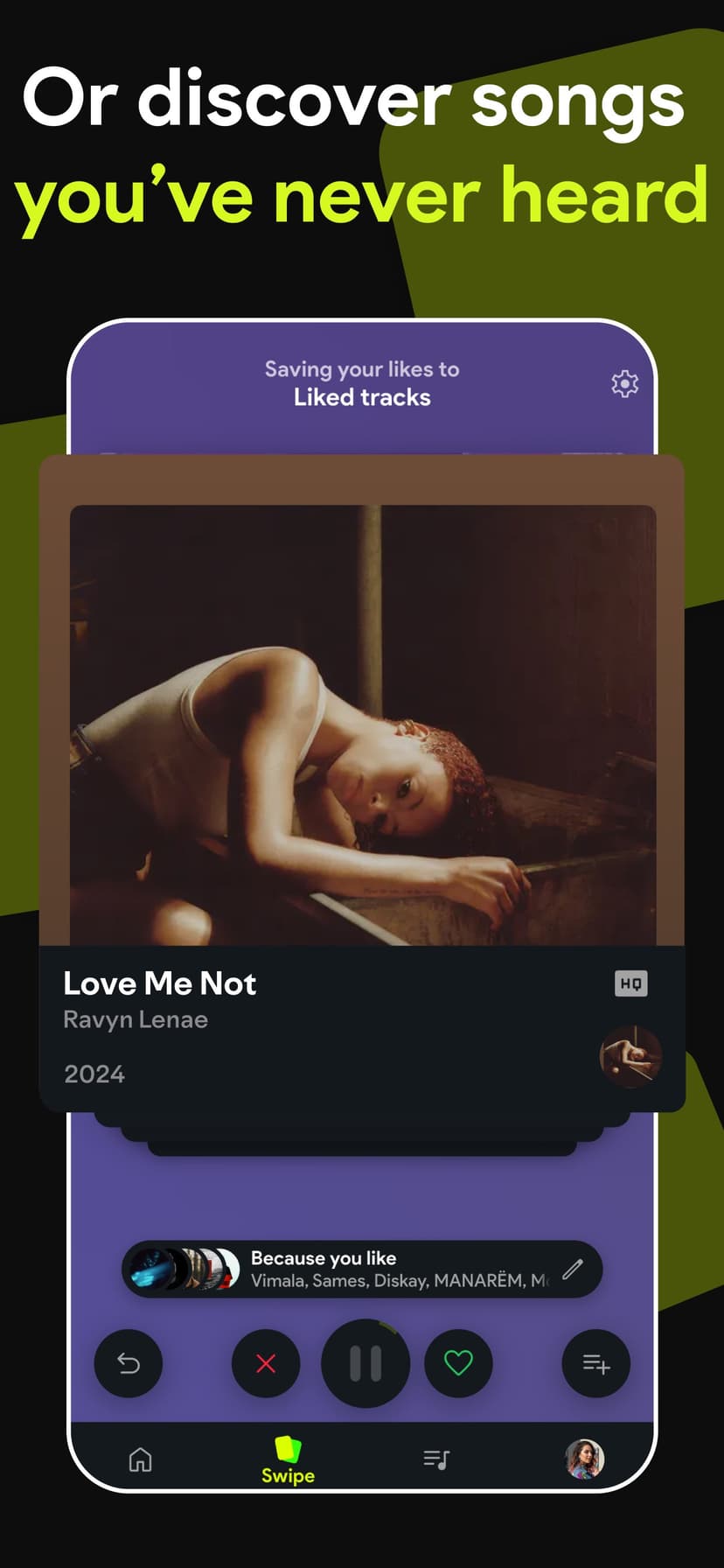 Swipefy: Find Music on Spotify screenshot 3 - screenshot