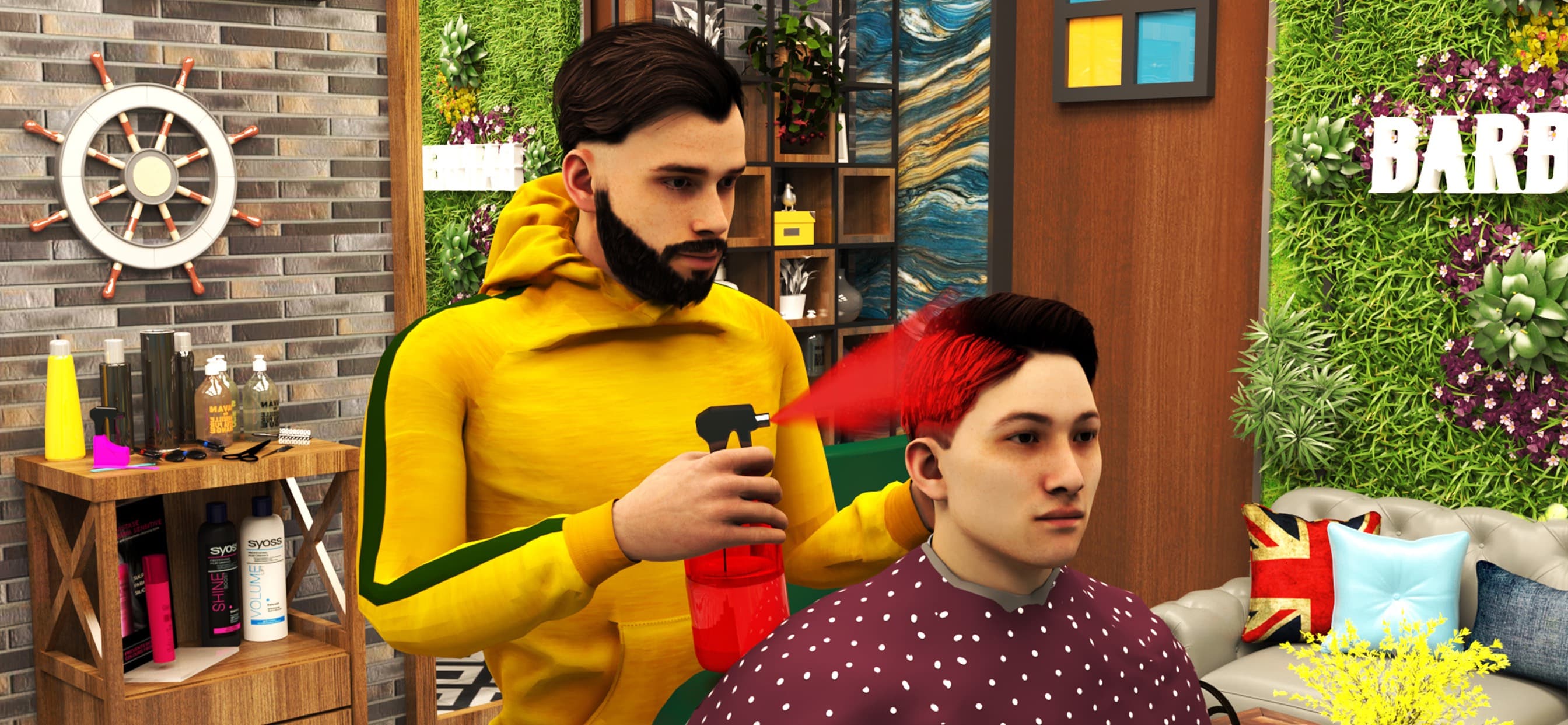 Barber Shop Hair Cut Sim Games screenshot 2 - screenshot