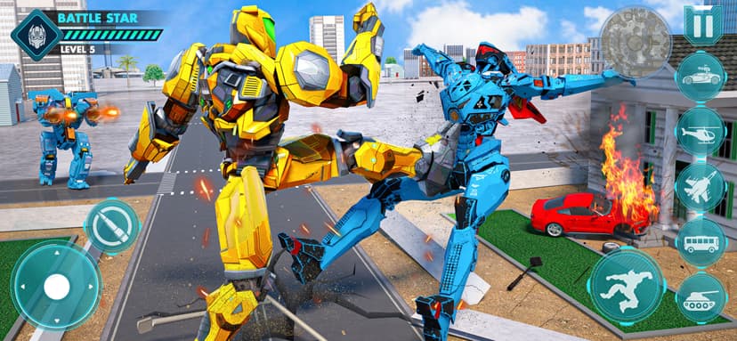 Car Crash: Robot Car Simulator screenshot 2 - screenshot