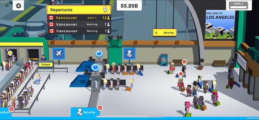 Idle Tap Airport screenshot 1 - screenshot