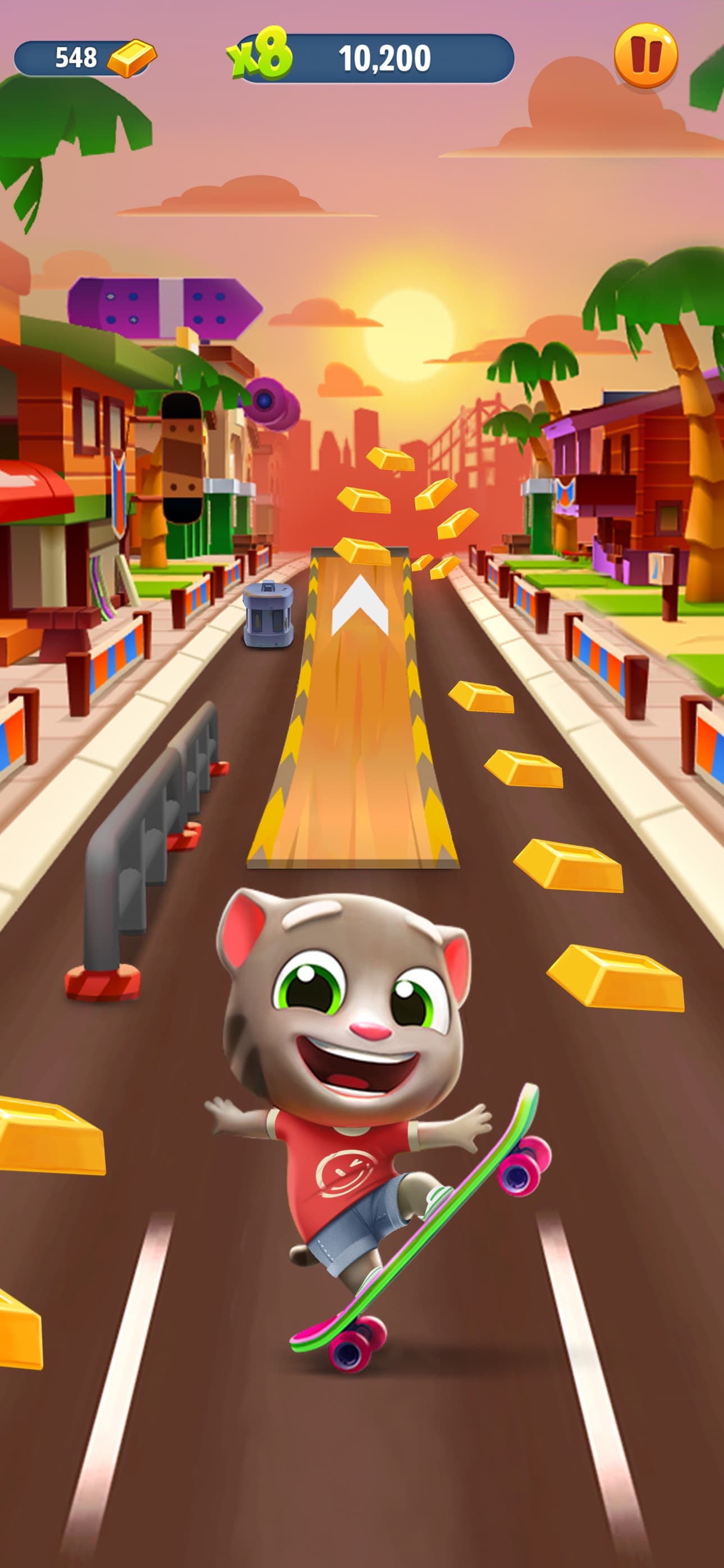 Talking Tom Gold Run screenshot 1 - screenshot