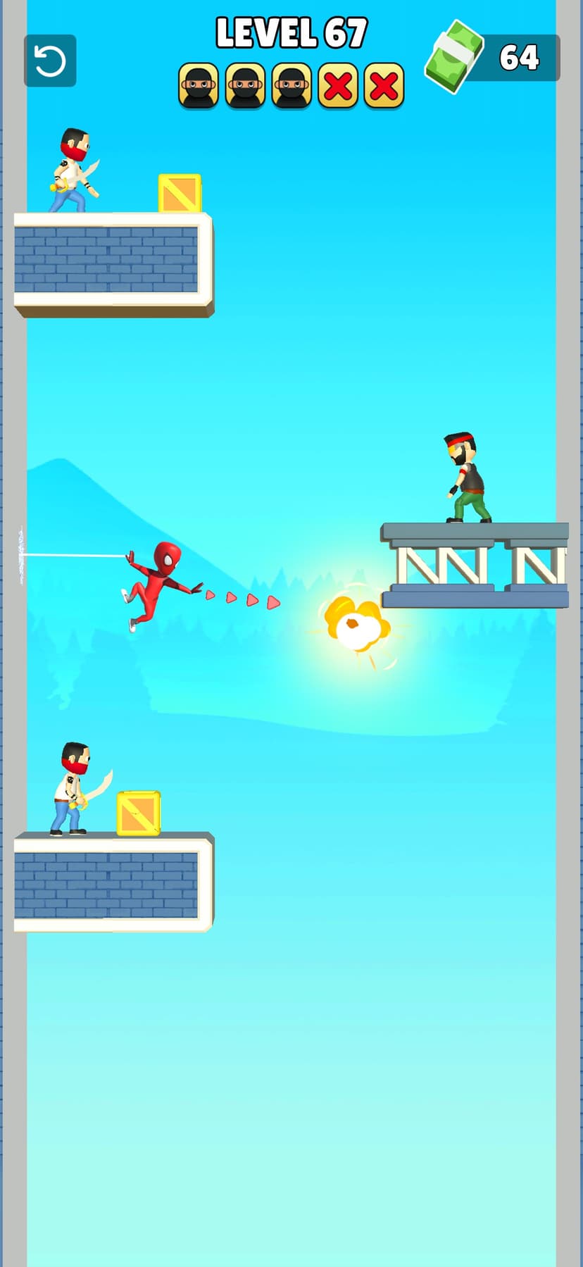 Web Battle 3D: Swing Hero screenshot 6 - screenshot